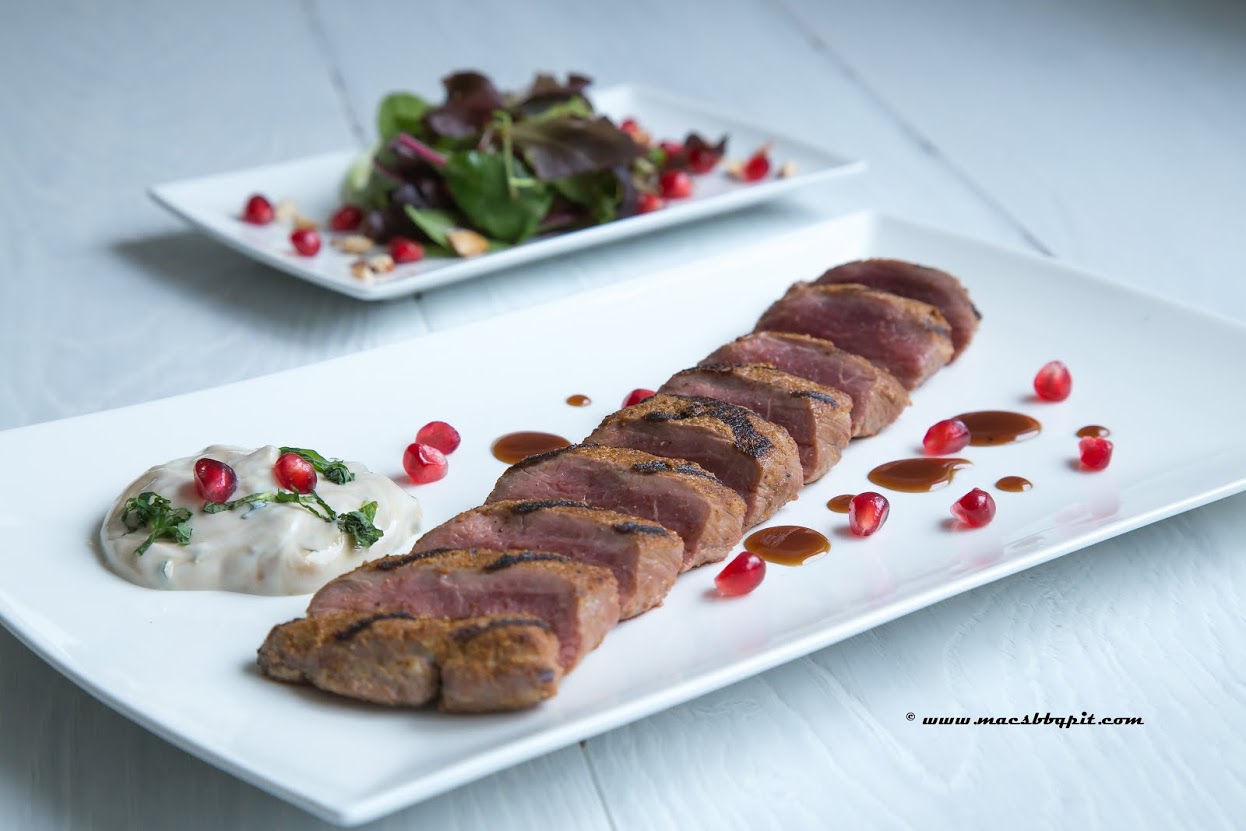 Lamsfilet met yoghurt-saus | BBQuality