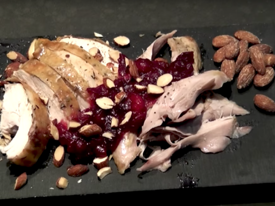 Kalkoen uit de oven met Cranberry saus - BBQuality