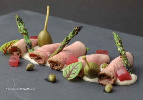 Vitello Tonnato recept van kalfsmuis | BBQuality