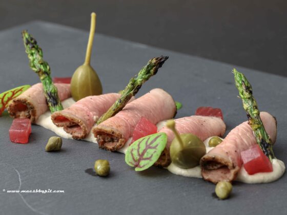 Vitello Tonnato recept van kalfsmuis | BBQuality