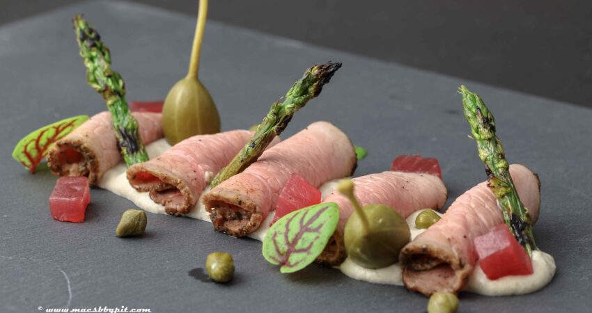 Vitello Tonnato recept van kalfsmuis | BBQuality