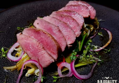 Gerookte lamsfilet rookplank | BBQuality