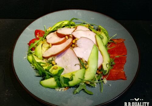Maaltijdsalade met gerookte kipfilet | BBQuality