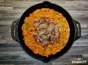 Boeuf stroganoff recept ossenhaaspuntjes | BBQuality