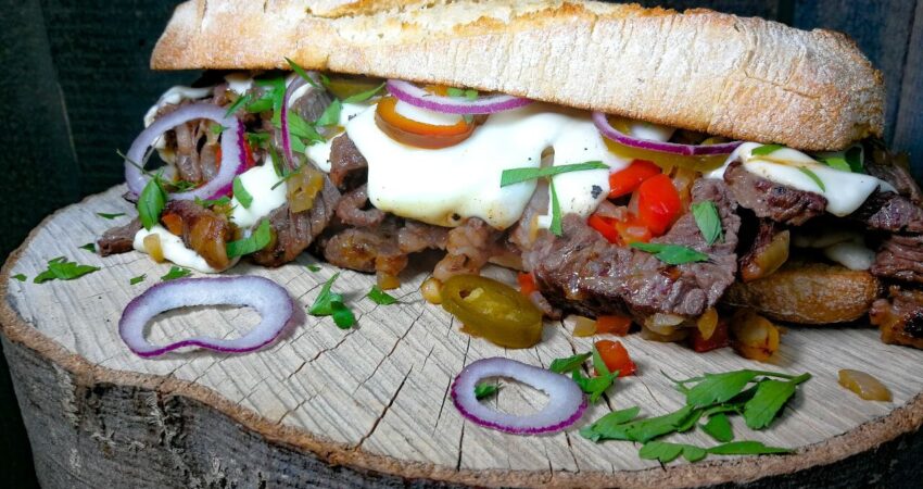 Philly cheese steak ribeye sandwich | BBQuality