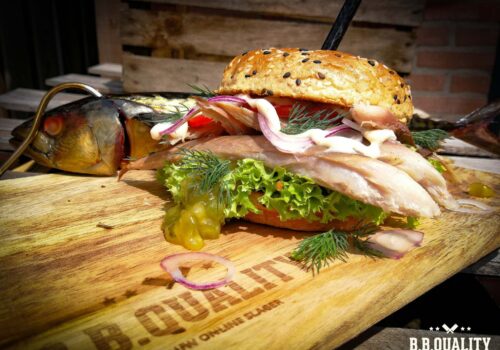 Broodje vers gerookte makreel recept | BBQuality
