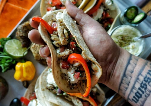 Pulled chicken tacos recept van kipdijfilet | BBQuality
