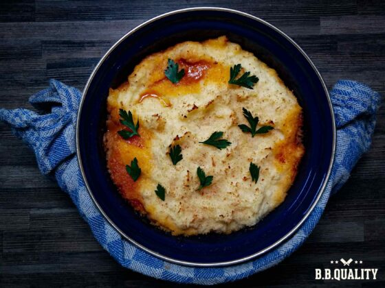 Hachis Parmetier recept met hertengehakt | BBQuality