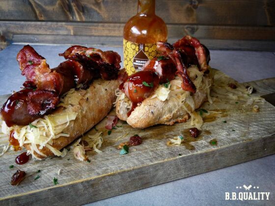 Iberico braadworst met zuurkool recept | BBQuality