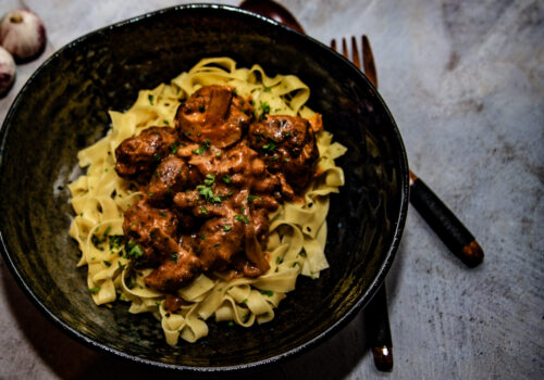 Hertengehakt met pasta recept | BBQuality