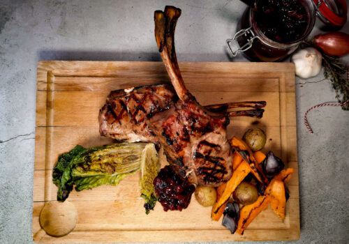 Heyde Hoeve Duroc Tomapork met Cumberlandsaus recept | BBQuality