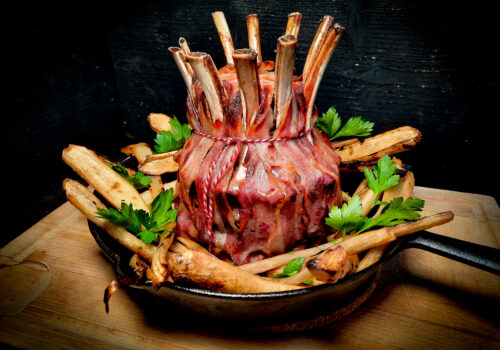 Crown of deer hertenrack recept | BBQuality