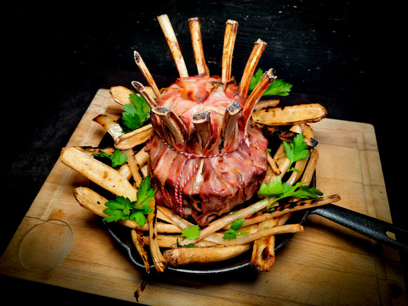 Crown of deer hertenrack recept | wild vlees | BBQuality