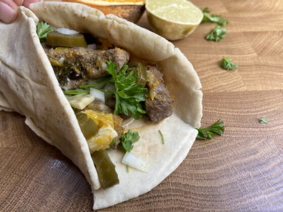 Fruity beef wrap recept | BBQuality