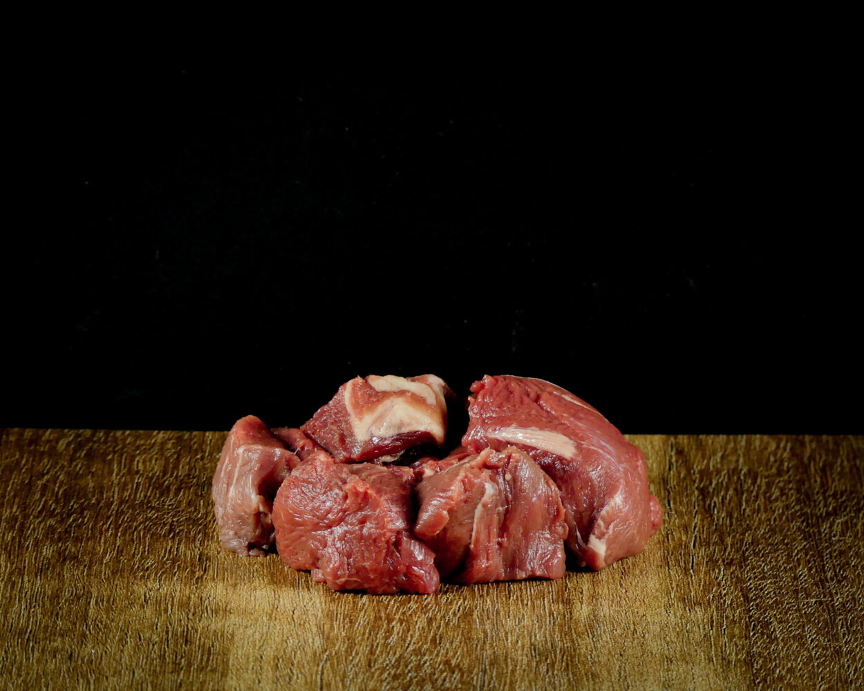 Struisvogelbiefstukpuntjes