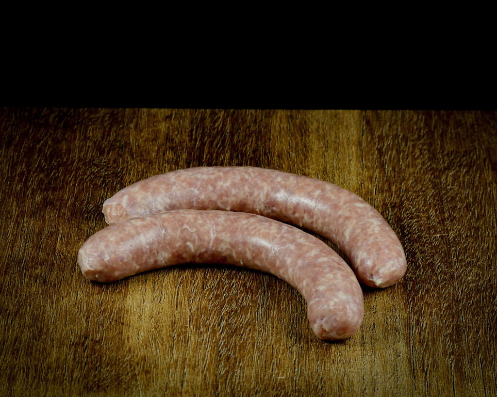 Saucijs varkens gehakt