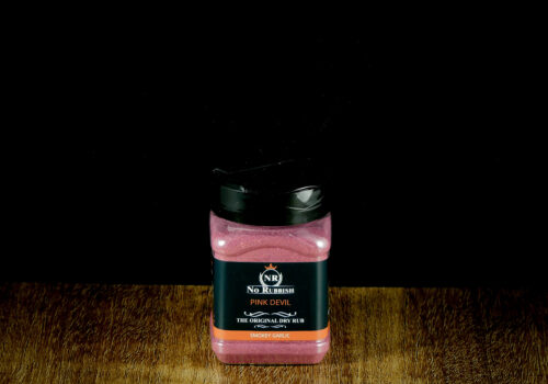 No Rubbish pink devil rub2022 | BBQuality