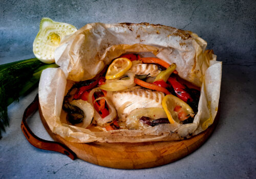 En papillote kabeljauwfilet MSC recept | BBQuality