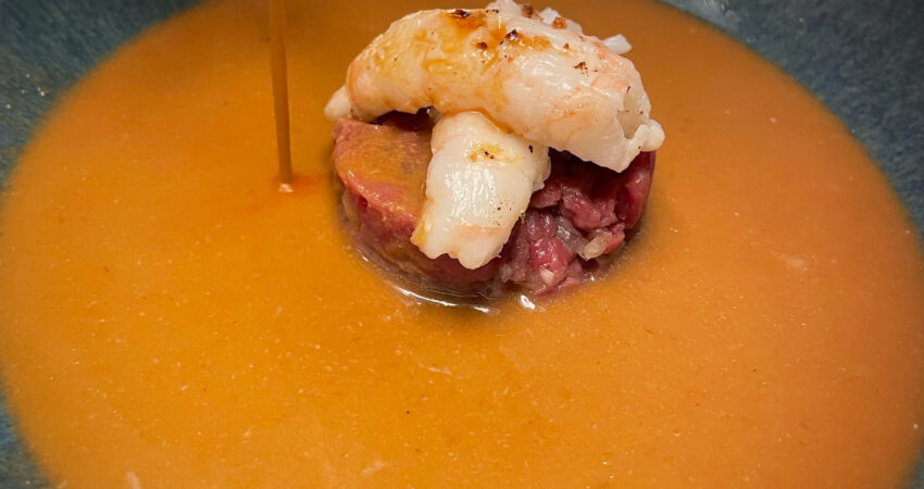 Surf en turf recept | Langoustines en diamanthaas