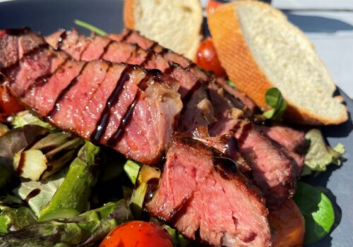 Chuck-eye steak salade recept | BBQuality