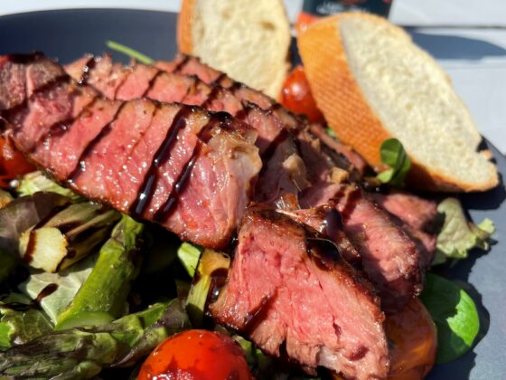 Chuck-eye steak salade recept | BBQuality