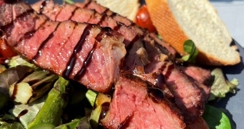 Chuck-eye steak salade recept | BBQuality
