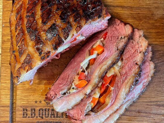 Picanha Nederlands dubbel doel | Gevulde picanha Nederlands dubbeldoel recept | BBQuality