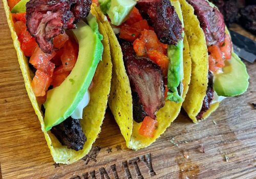 Angus beef ribfinger taco's recept | BBQuality