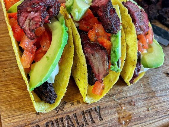 Angus beef ribfinger taco's recept | BBQuality