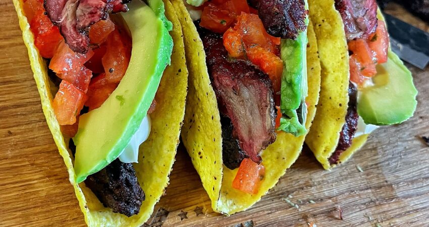 Angus beef ribfinger taco's recept | BBQuality