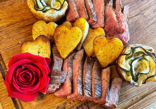 Angus bavette (vinkenlap) Valentijn recept | BBQuality