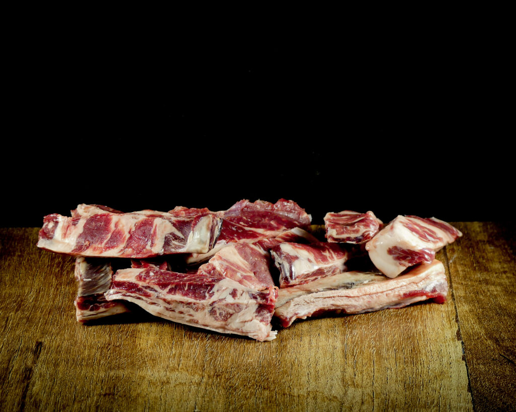 Dry aged beef ribfingers