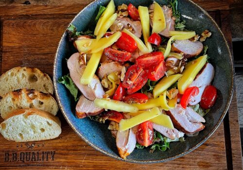 Gerookte kip salade recept | BBQuality