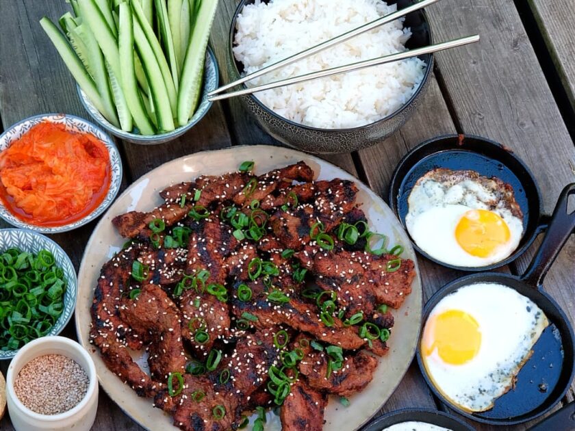 Bulgogi van bavette vinkenlap recept | BBQuality