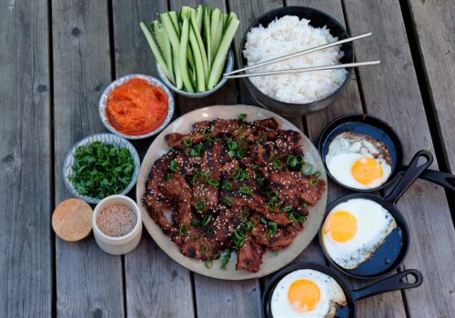 Bulgogi van bavette vinkenlap recept | BBQuality