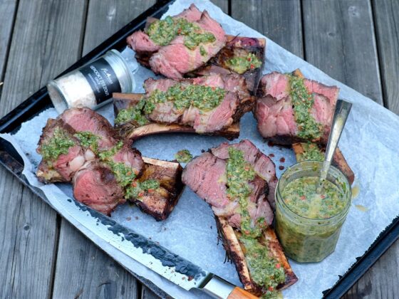 Revolver ribeye recept met chimichurri | BBQuality