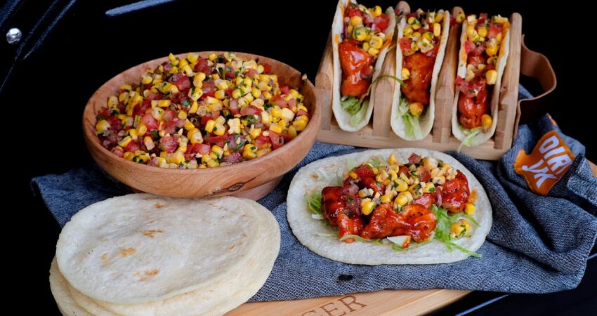 Mollejas (lamszwezerik) tacos recept met maissalsa | BBQuality