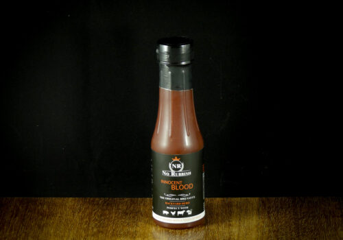 No Rubbish Innocent Blood saus2023 | BBQuality