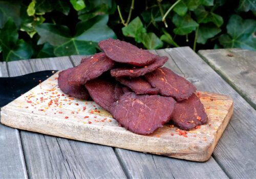 Cherry cola en jalapeño beef jerky recept | runderachtermuis | BBQuality