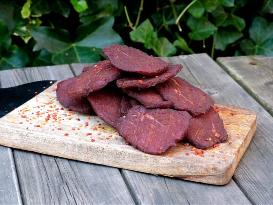 Cherry cola en jalapeño beef jerky recept | runderachtermuis | BBQuality