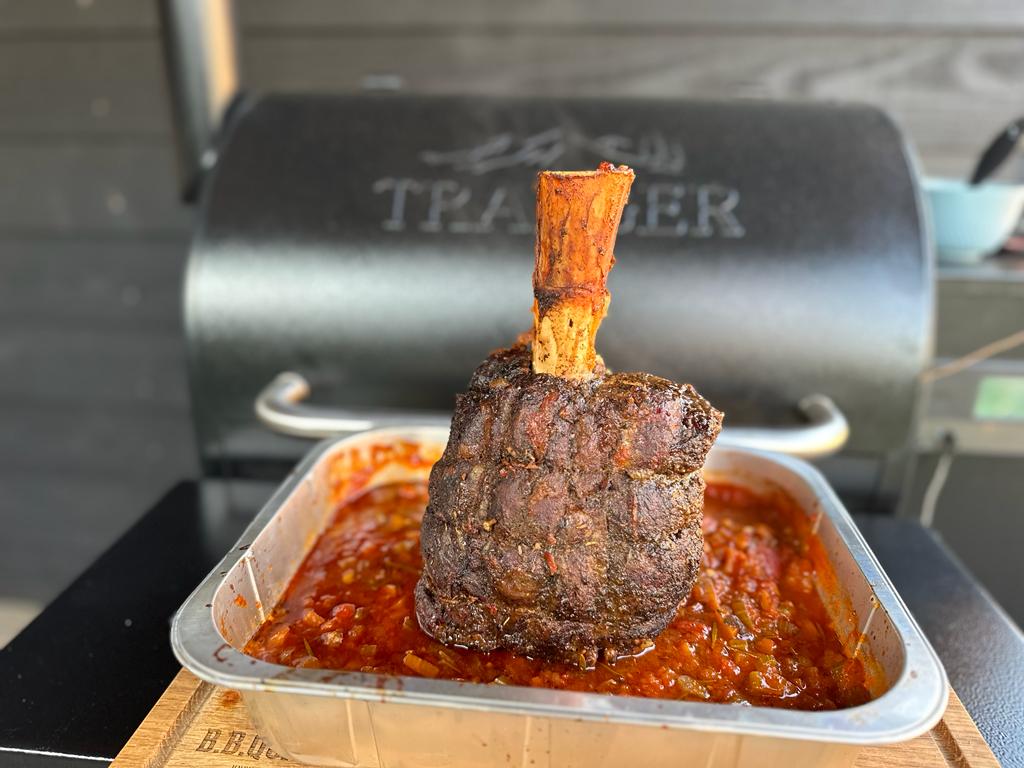 Vulcan’s Ossobuco (beef hammer) alla Fiorentina recept | Beef hammer | BBQuality