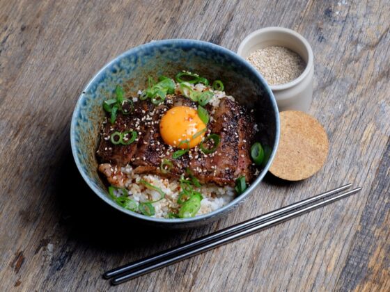 Wagyu donburi recept | wagyuvlees | wagyu ribeye | wagyu kap van ribeye | BBQuality