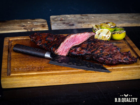 Fajita bavette recept | maanvlees | Maikel | BBQuality