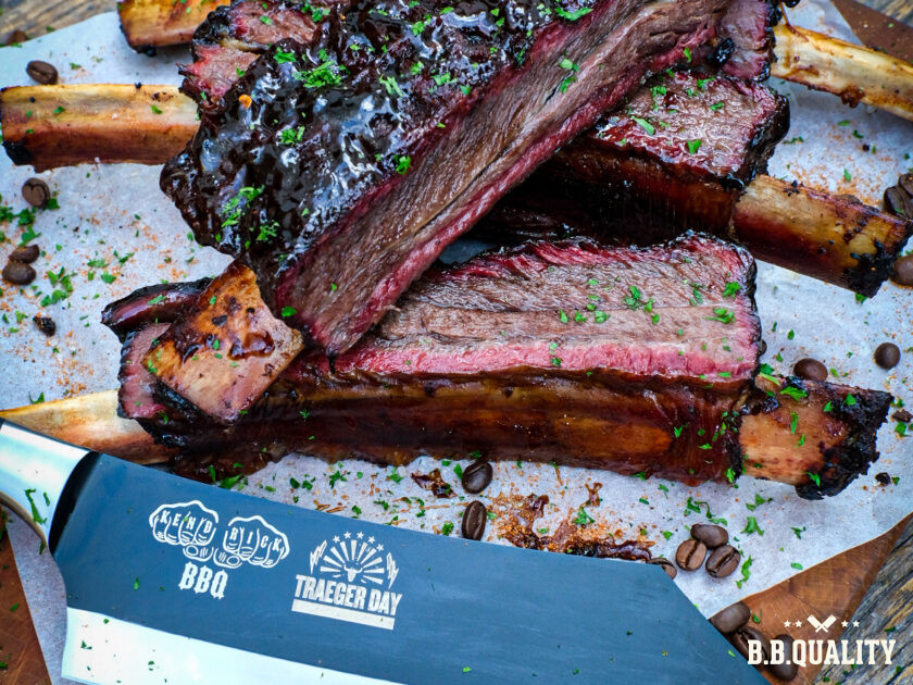 Bizon koffie short ribs recept | MaikelsBBQ | BBQuality