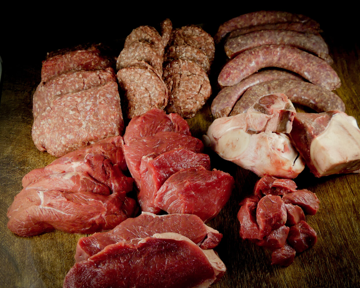 Wildrundvlees pakket 7,5 kg