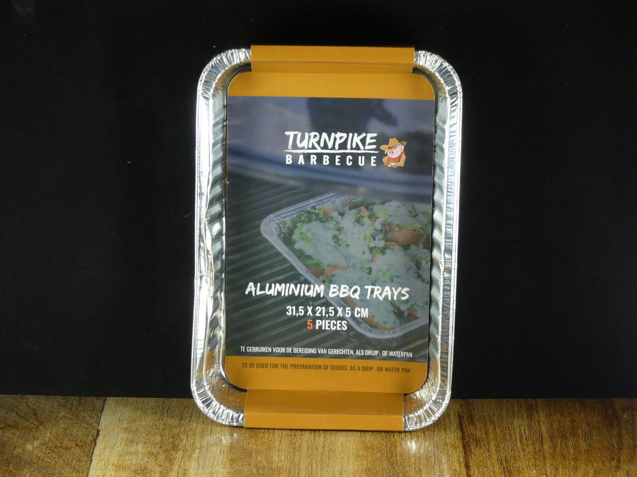 Aluminium bakje BBQ (31,5×21,5×5,0cm)