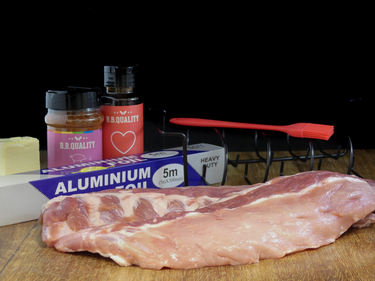 BBQuality Sparerib 3-2-1 pakket