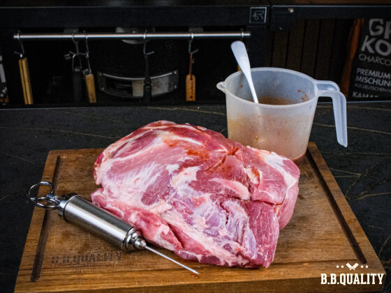 Pulled pork pakket recept | The Original | BBQuality Pork Rub | Vlees injectie spuit| Meat claws | Aluminiumfoliet | BBQuality