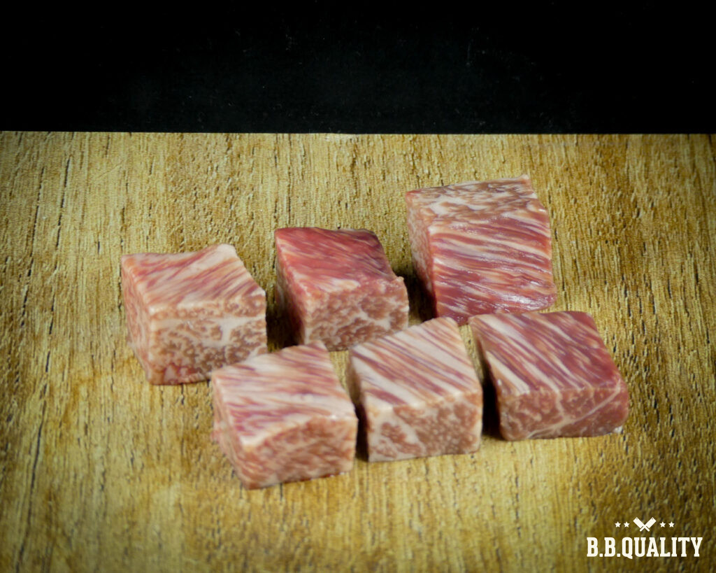 Wagyu picanha blokjes A5 Japans (Full Blood)