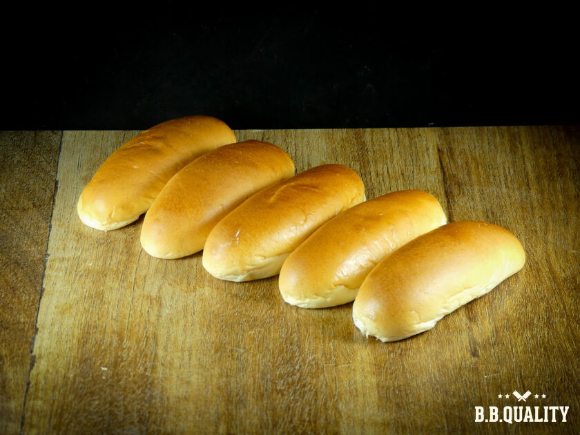 BBQuality Hotdog Broodjes 5 stuks, zacht en luchtig, geschikt voor hotdogs, worsten en mini-burgers